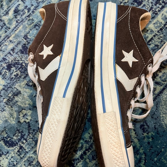 Brown suede Chick Taylors, size 39 - Picture 2 of 8